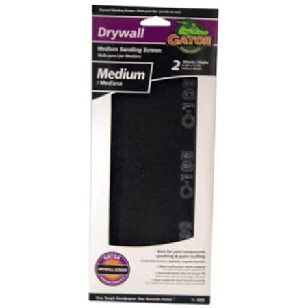 Gator Finishing 4008 100 Grit Drywall Sanding Screen 2PK 839066